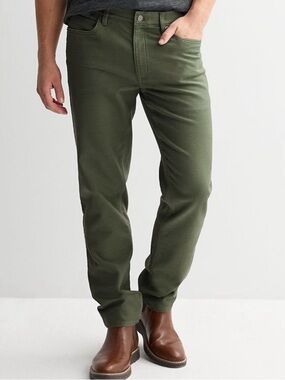 Sonoma Olive Green Mens straight leg Jeans